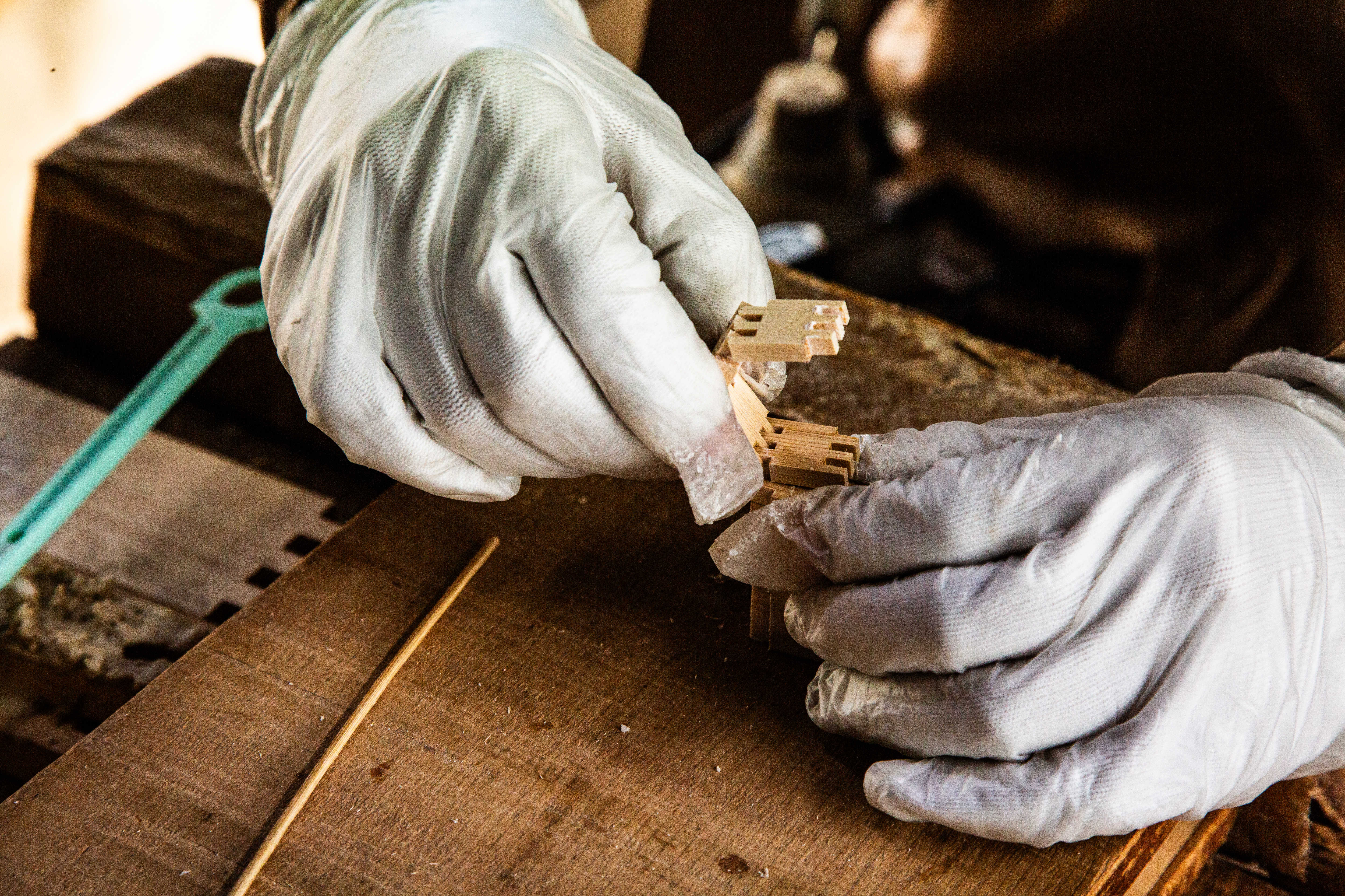 Craftsman's hands